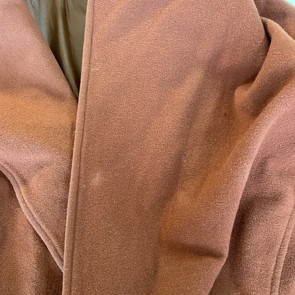 The Limited Ladies Size M/L Rust Colored Classic Short Pea Coat Preowned - Picture 6 of 7